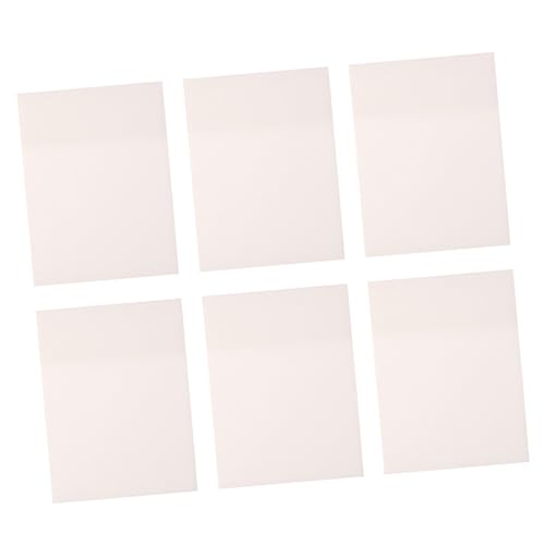 SEWACC 6 Stück Pet Material Wasserfest Selbstklebend Langlebig für Büro Schule Haushalt Praktische Reminder Memo Pads SEWACC 6 Stück Pet Material Wasserfest Selbstklebend Langlebig für Büro Schule Haushalt Praktische Reminder Memo Pads von SEWACC
