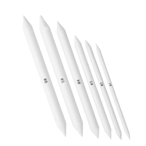 SEWACC 6 Stück Teiliges Art Smudge Sticks Weißer Highlight Kreide Bleistifte für Zeichnen Skizzieren Künstler Anfänger Vielseitig Tragbar Einfache Korrektur Detaillierte Schattierung SEWACC 6 Stück Teiliges Art Smudge Sticks Weißer Highlight Kreide Bleistifte für Zeichnen Skizzieren Künstler Anfänger Vielseitig Tragbar Einfache Korrektur Detaillierte Schattierung von SEWACC