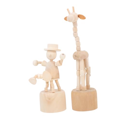 SEWACC 6 Stück Teiliges DIY Holz Bastelset für Kreative Holzfiguren Giraffe und Puppen Unbemalt zum Bemalen und Dekorieren als Einzigartiges und Wohnaccessoire SEWACC 6 Stück Teiliges DIY Holz Bastelset für Kreative Holzfiguren Giraffe und Puppen Unbemalt zum Bemalen und Dekorieren als Einzigartiges und Wohnaccessoire von SEWACC