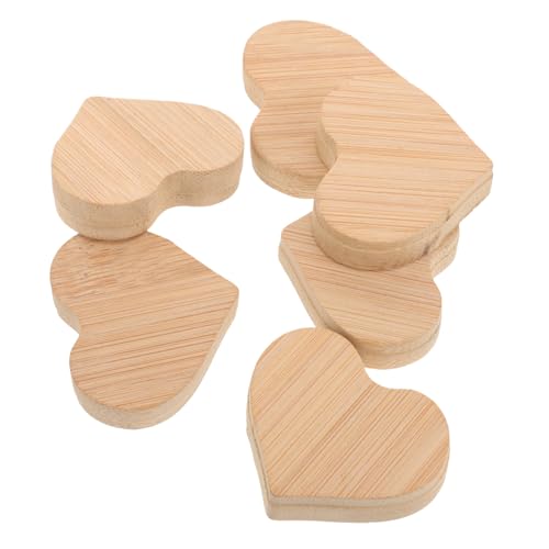 SEWACC 6 Stück Teiliges Holzherz aus Natürlichem Holz Blanke Holzscheiben zum Basteln DIY Holzstücke für Malerei Hochzeitsdeko Handarbeit Sichere und Langlebige Holzmodelle für SEWACC 6 Stück Teiliges Holzherz aus Natürlichem Holz Blanke Holzscheiben zum Basteln DIY Holzstücke für Malerei Hochzeitsdeko Handarbeit Sichere und Langlebige Holzmodelle für von SEWACC