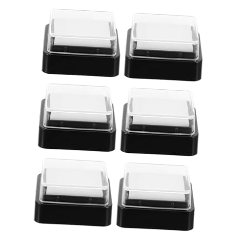 SEWACC 6 Stück Teiliges Leeres Stempelkissen Multifunktionale Leere Ink Pads für Scrapbooking Embossing und Diy Projekte für Zuhause Schule und Büro SEWACC 6 Stück Teiliges Leeres Stempelkissen Multifunktionale Leere Ink Pads für Scrapbooking Embossing und Diy Projekte für Zuhause Schule und Büro von SEWACC