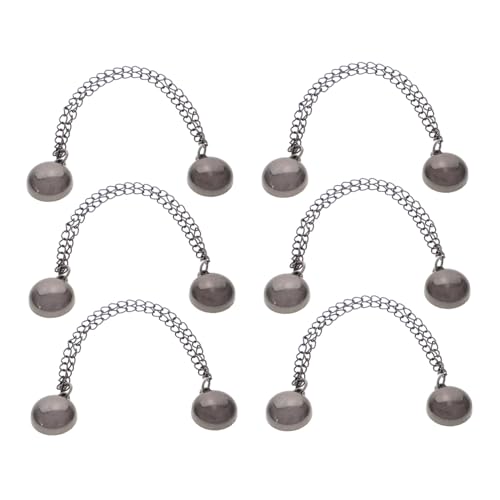 SEWACC 6 Stück Teiliges Magnetische Hosenclips für Damen Keine Nähte Verstellbare Bundfixierung Starke Magnetische Knöpfe zum Kürzen und Fixieren von Hosenbeinen Langlebige Textilclips SEWACC 6 Stück Teiliges Magnetische Hosenclips für Damen Keine Nähte Verstellbare Bundfixierung Starke Magnetische Knöpfe zum Kürzen und Fixieren von Hosenbeinen Langlebige Textilclips von SEWACC