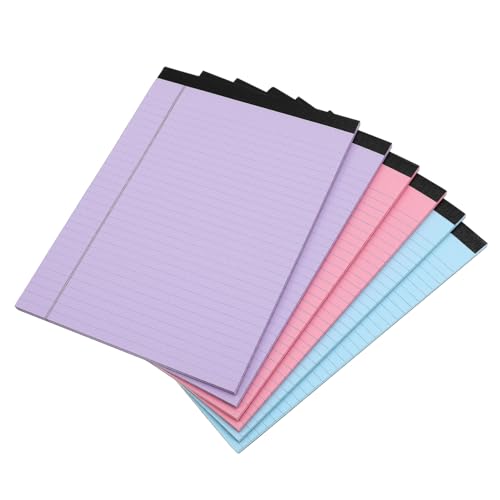 SEWACC 6 Stück Teiliges Notizblock Liniert mit Einfach Abreißbaren Multifunktional für Schreiben Skizzieren und Kreatives Journaling Leicht und Stilvoll für Büro und Studium SEWACC 6 Stück Teiliges Notizblock Liniert mit Einfach Abreißbaren Multifunktional für Schreiben Skizzieren und Kreatives Journaling Leicht und Stilvoll für Büro und Studium von SEWACC