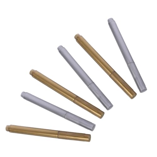 SEWACC 6 Stück Teiliges Paint Pens in Gold und Silber Abwischbare Marker für Wein und Weingläser Spitze für Präzises Zeichnen Vielseitig für Keramik DIY Malerei Schüler und Künstler SEWACC 6 Stück Teiliges Paint Pens in Gold und Silber Abwischbare Marker für Wein und Weingläser Spitze für Präzises Zeichnen Vielseitig für Keramik DIY Malerei Schüler und Künstler von SEWACC