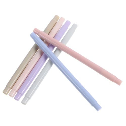 SEWACC 6 Stück Teiliges Portable Markierungsstifte mit Doppelseitiger Spitze Farbige Highlighter für Schule und Büro Vielseitige Scrapbook Marker Langlebig und Handlich für Notizen und SEWACC 6 Stück Teiliges Portable Markierungsstifte mit Doppelseitiger Spitze Farbige Highlighter für Schule und Büro Vielseitige Scrapbook Marker Langlebig und Handlich für Notizen und von SEWACC