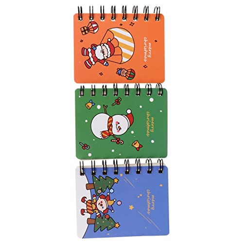 SEWACC 6 Stück Teiliges Spiral Notizbuch Weihnachten mit Weihnachtsmann Schneemann Weihnachtsbaum Motiven Handliche Kleine Notizhefte für Schule Büro Tagebuch für Schüler und Erwachsene SEWACC 6 Stück Teiliges Spiral Notizbuch Weihnachten mit Weihnachtsmann Schneemann Weihnachtsbaum Motiven Handliche Kleine Notizhefte für Schule Büro Tagebuch für Schüler und Erwachsene von SEWACC