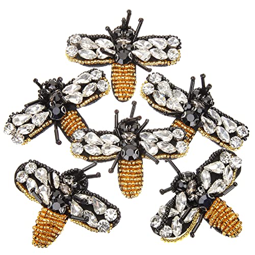 SEWACC 6 Stück Teiliges Strass Bügelflicken mit Tiermotiven Glitzernde Diy Applikationen zum Aufbügeln Kleidung Taschen Schuhe Leichte Dekorative Stoffpatches für Textilgestaltung SEWACC 6 Stück Teiliges Strass Bügelflicken mit Tiermotiven Glitzernde Diy Applikationen zum Aufbügeln Kleidung Taschen Schuhe Leichte Dekorative Stoffpatches für Textilgestaltung von SEWACC