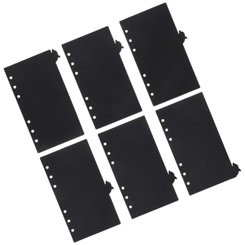 SEWACC 6 Stück Teiliges Trennblatt mit Löchern Ringordner Trennkarten Schwarze Registerblätter mit Meerjungfrauenmotiv Langlebige Ordner trennstege für Notizbücher und Aktenübersicht SEWACC 6 Stück Teiliges Trennblatt mit Löchern Ringordner Trennkarten Schwarze Registerblätter mit Meerjungfrauenmotiv Langlebige Ordner trennstege für Notizbücher und Aktenübersicht von SEWACC