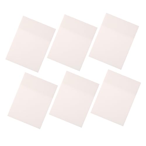 SEWACC 6 Stück Transparente Selbstklebende Notizzettel Kleine Wasserdichte Memo Pads für Schüler Praktische Haftnotizen zum Beschriften Leicht Tragbar für Büro und Studium SEWACC 6 Stück Transparente Selbstklebende Notizzettel Kleine Wasserdichte Memo Pads für Schüler Praktische Haftnotizen zum Beschriften Leicht Tragbar für Büro und Studium von SEWACC