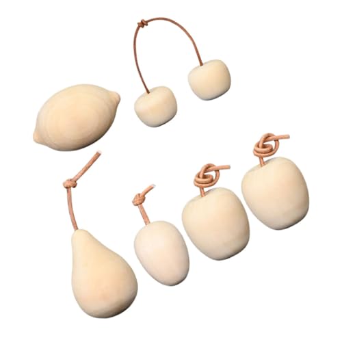SEWACC 6 Stück Unbemalter Frucht-embryo- Aus Holz – Kunstzitrone Kunstobst-display Für Küche Wohndekor Bastelbedarf SEWACC 6 Stück Unbemalter Frucht-embryo- Aus Holz – Kunstzitrone Kunstobst-display Für Küche Wohndekor Bastelbedarf von SEWACC