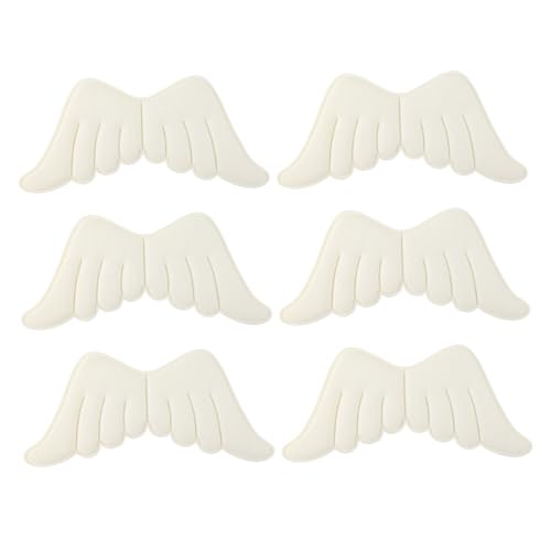 SEWACC 6 Stück Weiße Engelsflügel Aufnäher Applikation zum Basteln Feine Stickerei Einfache Anbringung Dekoratives DIY Zubehör für Kleidung Geeignet für Reparatur und Festivalmode SEWACC 6 Stück Weiße Engelsflügel Aufnäher Applikation zum Basteln Feine Stickerei Einfache Anbringung Dekoratives DIY Zubehör für Kleidung Geeignet für Reparatur und Festivalmode von SEWACC