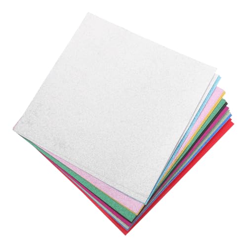 SEWACC 60 Blatt Funkelndes Origami Papier für Bastelprojekte Farben für Diy Scrapbooking und Gestaltung von SEWACC