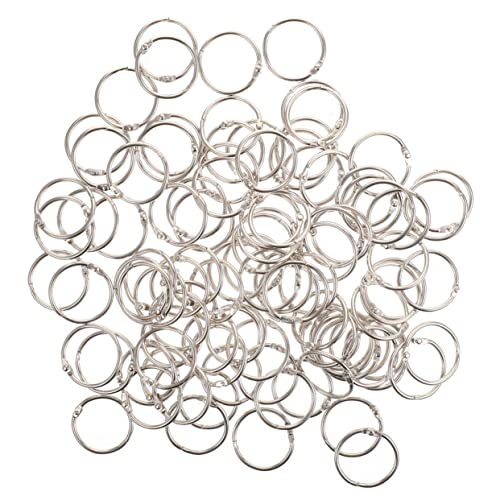 SEWACC 60 Stück DIY Metall Binder Ringe Wiederverwendbare Buchringe für Notizhefte Innendurchmesser für Schule Büro Bastelprojekte SEWACC 60 Stück DIY Metall Binder Ringe Wiederverwendbare Buchringe für Notizhefte Innendurchmesser für Schule Büro Bastelprojekte von SEWACC