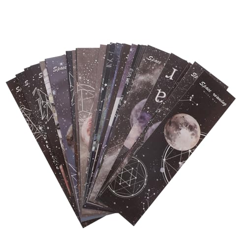 SEWACC 60 Stück Teiliges Space Theme Lesezeichen aus Hochwertigem Papier Dünn und Leicht Praktische Buchmarker für Schüler Leser und Schreibbegeisterte Langlebige Etiketten für SEWACC 60 Stück Teiliges Space Theme Lesezeichen aus Hochwertigem Papier Dünn und Leicht Praktische Buchmarker für Schüler Leser und Schreibbegeisterte Langlebige Etiketten für von SEWACC