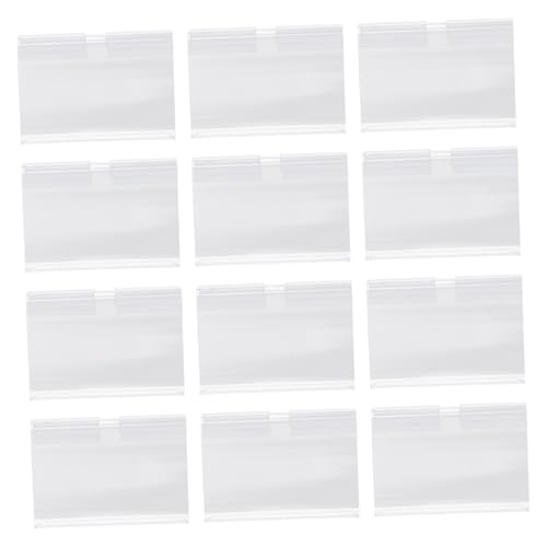 SEWACC 60 Stück Teiliges Transparente Preisschilder Etikettenhalter Praktische Preisanzeige für Supermärkte Shops Einfache Befestigung Ablösbar ohne Rückstände SEWACC 60 Stück Teiliges Transparente Preisschilder Etikettenhalter Praktische Preisanzeige für Supermärkte Shops Einfache Befestigung Ablösbar ohne Rückstände von SEWACC