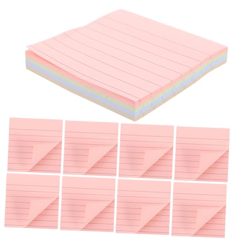 SEWACC 600 Blatt Farbige Haftnotizen mit Selbstklebende Notizblöcke für Schule Büro und Zuhause Praktische Schreibpads für Kreative Ideen und Tägliche Planung SEWACC 600 Blatt Farbige Haftnotizen mit Selbstklebende Notizblöcke für Schule Büro und Zuhause Praktische Schreibpads für Kreative Ideen und Tägliche Planung von SEWACC