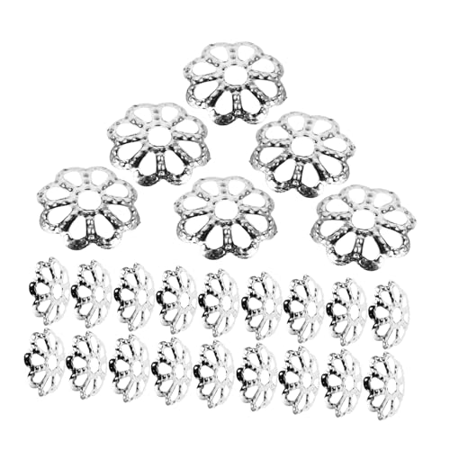 SEWACC 600 Stück Diy Schmuckzubehör Blüten Spacer Caps Trennperlen für Armbänder und Ohrringe Bastelmaterialien SEWACC 600 Stück Diy Schmuckzubehör Blüten Spacer Caps Trennperlen für Armbänder und Ohrringe Bastelmaterialien von SEWACC