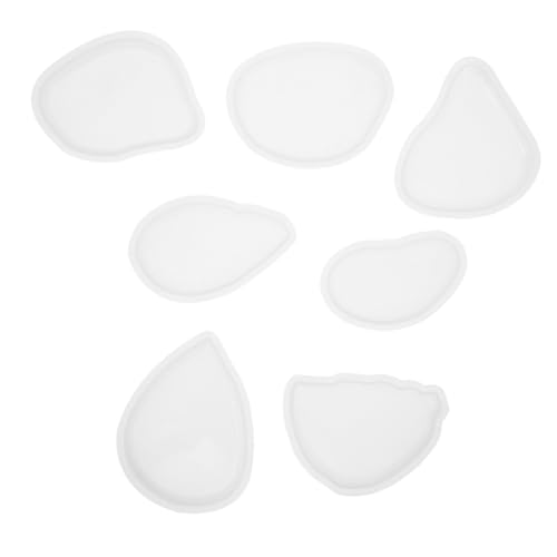 SEWACC 7 Stück Teiliges Silikonformen Schmuckherstellung Stabile Epoxidharz-formen mit Unregelmäßigen Anhänger-designs Einfach Entformbar Wiederverwendbar für DIY Halsketten und SEWACC 7 Stück Teiliges Silikonformen Schmuckherstellung Stabile Epoxidharz-formen mit Unregelmäßigen Anhänger-designs Einfach Entformbar Wiederverwendbar für DIY Halsketten und von SEWACC