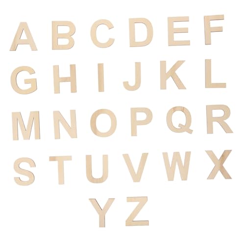 SEWACC 78 Stück Holzbuchstaben Teilig Naturbelassen zum Bemalen und Basteln Glatte Oberfläche Leichte Holzstücke für DIY Dekoration Personalisierbar für Schule und Heimgebrauch SEWACC 78 Stück Holzbuchstaben Teilig Naturbelassen zum Bemalen und Basteln Glatte Oberfläche Leichte Holzstücke für DIY Dekoration Personalisierbar für Schule und Heimgebrauch von SEWACC