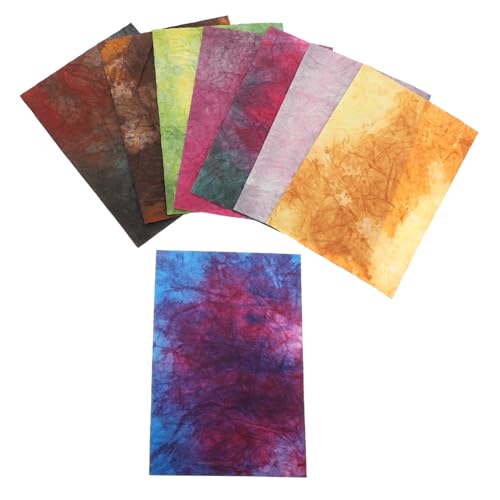 SEWACC 8 Blätter Teiliges DIY Retro Bastelpapier Strukturiertes Scrapbooking Material Vintage Hintergrundpapier für Tagebuch Fotoalbum und Handwerksdekoration SEWACC 8 Blätter Teiliges DIY Retro Bastelpapier Strukturiertes Scrapbooking Material Vintage Hintergrundpapier für Tagebuch Fotoalbum und Handwerksdekoration von SEWACC