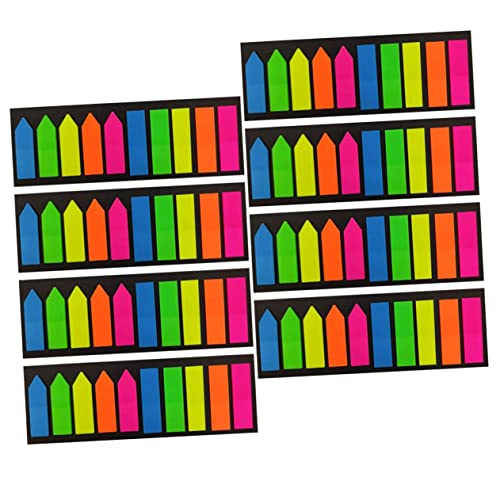 SEWACC 8 Sätze Farbige Haftnotizen Papier Page Marker Tabs Selbstklebende Indexstreifen Pet Vielseitig für Büro Schule Haushalt zum Markieren Organisieren Lesen und Planen SEWACC 8 Sätze Farbige Haftnotizen Papier Page Marker Tabs Selbstklebende Indexstreifen Pet Vielseitig für Büro Schule Haushalt zum Markieren Organisieren Lesen und Planen von SEWACC