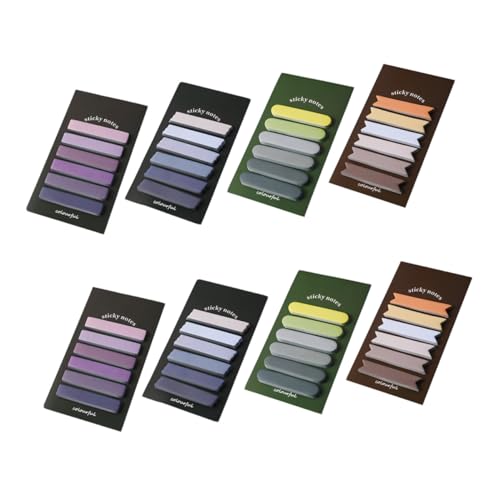 SEWACC 8 Sätze Haftnotizen Farbverlaufs Sticky Memo Pads Klebezettel in Braun Blau Grün Praktische Notizblöcke für Büro Schule Zuhause Vielseitige Message Notes Pads SEWACC 8 Sätze Haftnotizen Farbverlaufs Sticky Memo Pads Klebezettel in Braun Blau Grün Praktische Notizblöcke für Büro Schule Zuhause Vielseitige Message Notes Pads von SEWACC
