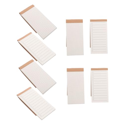 SEWACC 8 Stück Abreißbarer Notizblock für Tägliche Aufgabenplanung Undatiertes Notizbuch für Zeitmanagement für Büro Schule oder Zuhause Hochwertiges Papier Doppelseitige Designs SEWACC 8 Stück Abreißbarer Notizblock für Tägliche Aufgabenplanung Undatiertes Notizbuch für Zeitmanagement für Büro Schule oder Zuhause Hochwertiges Papier Doppelseitige Designs von SEWACC
