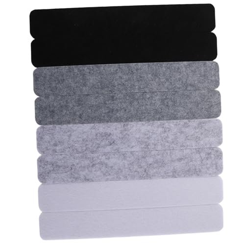 SEWACC 8 Stück Filz Pinnwand Bar Streifen Teiliges mit Pushpins und Notizblöcken Selbstklebend für Büro Zuhause und Schule zur Organisation von Notizen und Erinnerungen SEWACC 8 Stück Filz Pinnwand Bar Streifen Teiliges mit Pushpins und Notizblöcken Selbstklebend für Büro Zuhause und Schule zur Organisation von Notizen und Erinnerungen von SEWACC