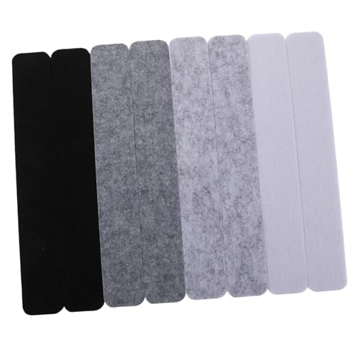 SEWACC 8 Stück Filz Pinnwand Teilig mit Pushpins und Haftnotizen Wandmontiertes Memoboard für Büro Zuhause Schule Stilvolles Dekorations und Erinnerungsboard von SEWACC