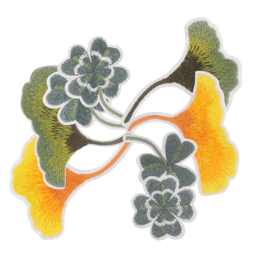 SEWACC 8 Stück Gradient Ginkgo und Vierblättriger Aufnäher für Kleidung Taschen und Schuhe Diy Dekoration SEWACC 8 Stück Gradient Ginkgo und Vierblättriger Aufnäher für Kleidung Taschen und Schuhe Diy Dekoration von SEWACC