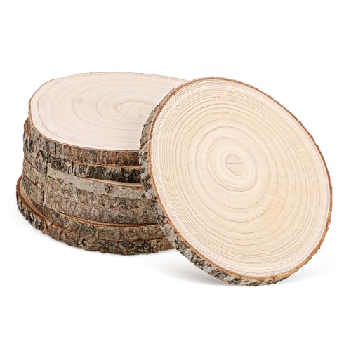 SEWACC 8 Stück Paulownia Scheiben Natürlicher Hochzeits Mittelpunkt Rustikale Dekorative Scheiben Dekorationen Kommunion Kreise Runden Große Party Heimdekoration Erste Leere SEWACC 8 Stück Paulownia Scheiben Natürlicher Hochzeits Mittelpunkt Rustikale Dekorative Scheiben Dekorationen Kommunion Kreise Runden Große Party Heimdekoration Erste Leere von SEWACC