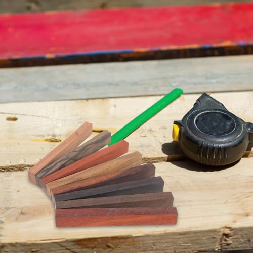 SEWACC 8 Stück Teiliges Exotische Holz stiftrohlinge zum Drechseln Leichtes Naturholz für DIY Holzarbeiten Rotierendes Design für Präzise Muster für Heimwerker und Bastelbedarf SEWACC 8 Stück Teiliges Exotische Holz stiftrohlinge zum Drechseln Leichtes Naturholz für DIY Holzarbeiten Rotierendes Design für Präzise Muster für Heimwerker und Bastelbedarf von SEWACC