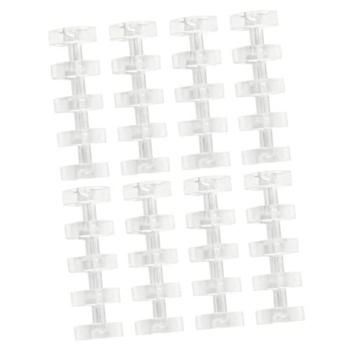SEWACC 8 Stück Teiliges Fünf loch Lose ringe Starker Halt ohne Verrutschen Transparent Langlebig Vielseitig für Büro Schule Scrapbook DIY und Heimgebrauch SEWACC 8 Stück Teiliges Fünf loch Lose ringe Starker Halt ohne Verrutschen Transparent Langlebig Vielseitig für Büro Schule Scrapbook DIY und Heimgebrauch von SEWACC