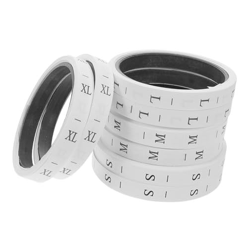 SEWACC 8 Stück Teiliges Selbstklebende Textilgrößenetiketten S Xl aus Langlebigem Stoff für T Shirts Röcke Hosen Multifunktional Waschbeständig Einfach Anzubringen für Einzelhandel und SEWACC 8 Stück Teiliges Selbstklebende Textilgrößenetiketten S Xl aus Langlebigem Stoff für T Shirts Röcke Hosen Multifunktional Waschbeständig Einfach Anzubringen für Einzelhandel und von SEWACC