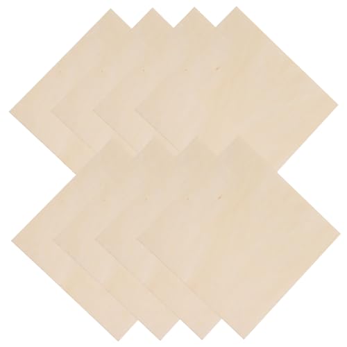 SEWACC 8 Stück Teiliges Unbehandelte Holzscheiben Naturbelassene Bastelplatten für DIY Malerei Dekoration Hochzeit Party Wohnzimmer SEWACC 8 Stück Teiliges Unbehandelte Holzscheiben Naturbelassene Bastelplatten für DIY Malerei Dekoration Hochzeit Party Wohnzimmer von SEWACC