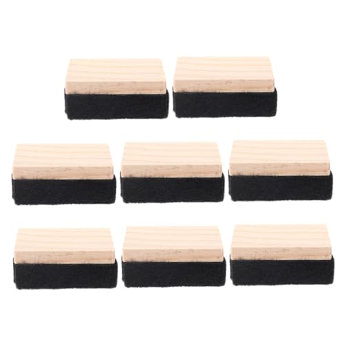 SEWACC 8-teiliger Kreidetafel-radierer: Mini-kreidetafel-radierer Holz Im Campus-stil – Tafel-reinigungswerkzeug Filz Für Lehrer, Schüler, Klassenzimmer, Home Office SEWACC 8-teiliger Kreidetafel-radierer: Mini-kreidetafel-radierer Holz Im Campus-stil – Tafel-reinigungswerkzeug Filz Für Lehrer, Schüler, Klassenzimmer, Home Office von SEWACC