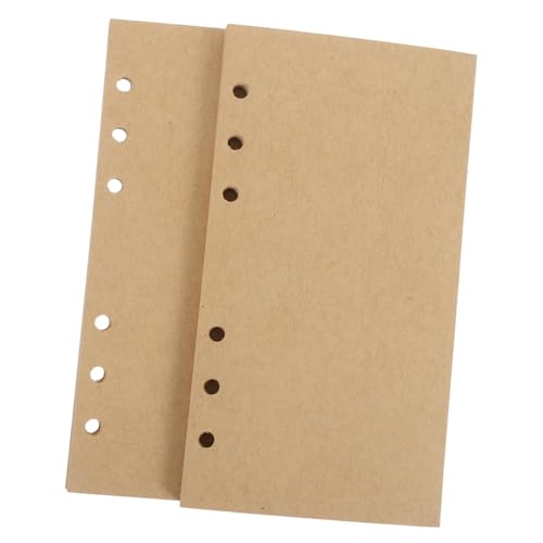 SEWACC 80 Blatt Nachfüllpapier Lose Kraftpapier Notizbuch Einlagen Refill für Ringordner Planer Tagebuch Blanko Inkresistent Einfach Organisieren Nutzen SEWACC 80 Blatt Nachfüllpapier Lose Kraftpapier Notizbuch Einlagen Refill für Ringordner Planer Tagebuch Blanko Inkresistent Einfach Organisieren Nutzen von SEWACC