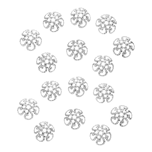 SEWACC 800 Stück Retro Blumenperlenhut Blumendekorationen Schmuck Blumenkappen Für Halsketten Dekorative Blumenkappen Abstandsperlenkappe Blumenkappe Aus Messing Perlenkappen Für von SEWACC