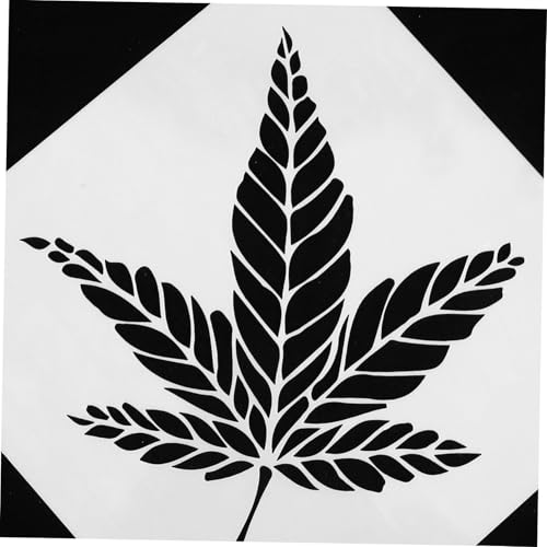 SEWACC 9 Stück Teiliges Blumen schablonen Langlebigem Pet für Wand Holzmalerei Wiederverwendbar für DIY wandgestaltung Möbel und Kreative Bastelprojekte von SEWACC