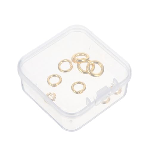 SEWACC 9 Stück Vergoldete Silberringe für Armbänder und Diy Schmuckzubehör Verbindungselemente für Kreative Projekte SEWACC 9 Stück Vergoldete Silberringe für Armbänder und Diy Schmuckzubehör Verbindungselemente für Kreative Projekte von SEWACC