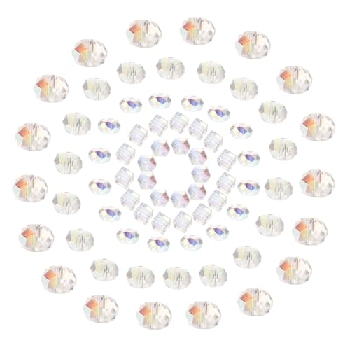 SEWACC 90 Stück Teiliges Glasperlen Facettierte Bunte Glasperlen für DIY Schmuckherstellung Langlebige Glatte Oberfläche Vielseitig für Armbänder Anhänger Bastelprojekte für Kreativfans SEWACC 90 Stück Teiliges Glasperlen Facettierte Bunte Glasperlen für DIY Schmuckherstellung Langlebige Glatte Oberfläche Vielseitig für Armbänder Anhänger Bastelprojekte für Kreativfans von SEWACC