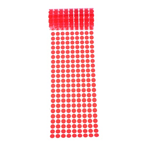 SEWACC 900 Stück Selbstklebende Klettpunkte Durchmesser Runde Klettband Dots Rot Wasserfest Stark Haftend für DIY Projekte und Kreative Anwendungen SEWACC 900 Stück Selbstklebende Klettpunkte Durchmesser Runde Klettband Dots Rot Wasserfest Stark Haftend für DIY Projekte und Kreative Anwendungen von SEWACC