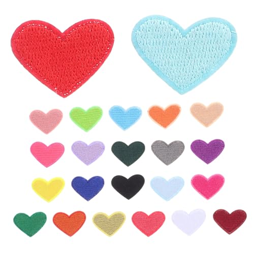 SEWACC 93 Stück Teiliges Herz Näh-patch Farbige Liebe Applikationen für Kleidung Jeans Jacken Vielseitige DIY Reparatur Dekoration Einfache Anwendung für Familie SEWACC 93 Stück Teiliges Herz Näh-patch Farbige Liebe Applikationen für Kleidung Jeans Jacken Vielseitige DIY Reparatur Dekoration Einfache Anwendung für Familie von SEWACC