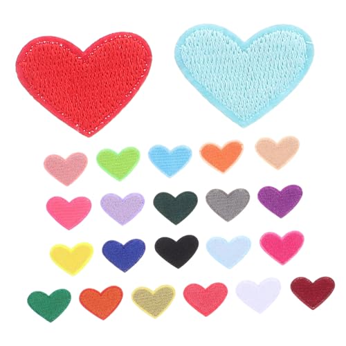 SEWACC 93 Stück Teiliges Herzförmige Aufbügel-patches Bunte Langlebige Applikationen zum Aufnähen und Reparieren von Kleidung Jeans Jacken Kreative DIY Dekoration und Modische SEWACC 93 Stück Teiliges Herzförmige Aufbügel-patches Bunte Langlebige Applikationen zum Aufnähen und Reparieren von Kleidung Jeans Jacken Kreative DIY Dekoration und Modische von SEWACC