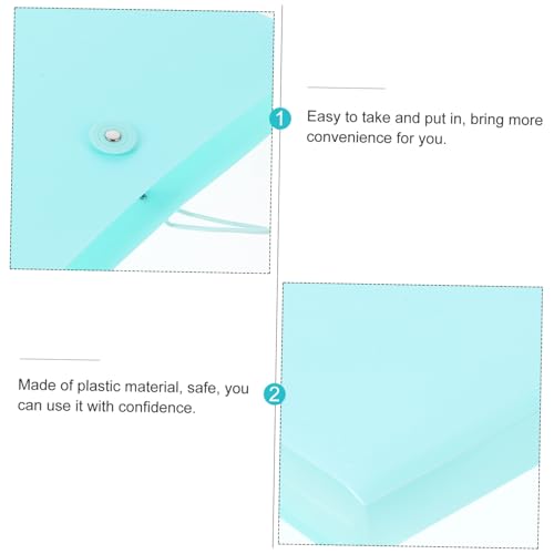 SEWACC Accordion Folder Multi layer Sortiermappe für Büro und Schule Große Kapazität Dokumentenorganizer Fächertasche zur Papieraufbewahrung Grün von SEWACC