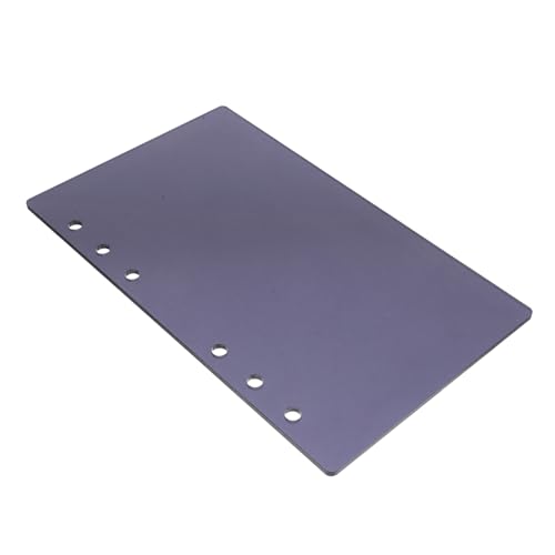 SEWACC Acryl Binder Umschlag Nachfüllbar Wiederverwendbar Notizbuch Schutzhülle Schwarz Portabler Organizer Für Lose Journal Planer SEWACC Acryl Binder Umschlag Nachfüllbar Wiederverwendbar Notizbuch Schutzhülle Schwarz Portabler Organizer Für Lose Journal Planer von SEWACC