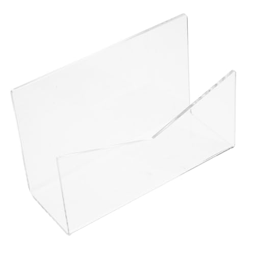 SEWACC Acryl Briefablage Eleganter Mail Organizer für Schreibtisch Transparenter Briefhalter für Dokumente Praktisch für Büro und Zuhause Vielseitig Einsetzbar als Ablage und Display von SEWACC