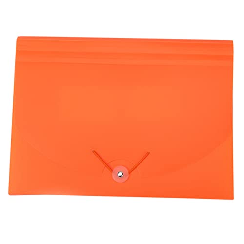 SEWACC Aktenordner Orange Tragbare Dokumententasche für Büro und Studium mit Mehreren Fächern zur Effizienten Aufbewahrung von Unterlagen für Wichtige Dokumente und Quittungen SEWACC Aktenordner Orange Tragbare Dokumententasche für Büro und Studium mit Mehreren Fächern zur Effizienten Aufbewahrung von Unterlagen für Wichtige Dokumente und Quittungen von SEWACC