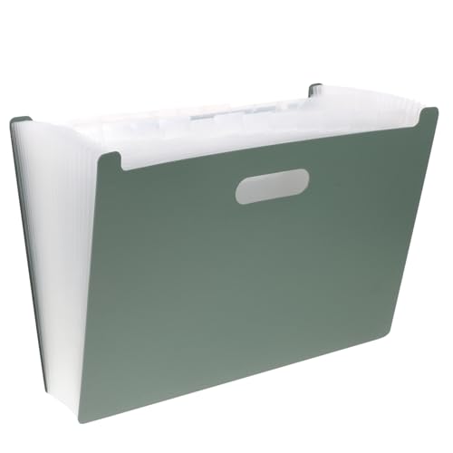 SEWACC Aktenordner PP Aktenhalter Erweiterbar Fächer Flexibler Dokumentenorganizer für Büro und Zuhause Strapazierfähiger Leichter Stehordner in Matcha Grün SEWACC Aktenordner PP Aktenhalter Erweiterbar Fächer Flexibler Dokumentenorganizer für Büro und Zuhause Strapazierfähiger Leichter Stehordner in Matcha Grün von SEWACC