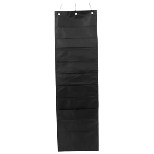 SEWACC Aktentasche Wandordner-organizer Organizer Für Hängende Wandordner Multifunktions-aufbewahrungstaschen Hängender Aufbewahrungsorganisator Leeres Taschendiagramm Black Oxford-stoff von SEWACC